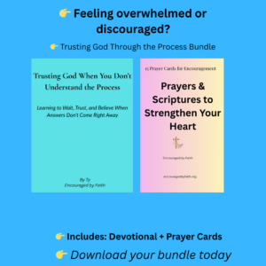 ✨ Trusting God Through the Process Bundle
